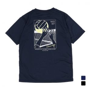 ティゴラ メンズ レディス バレーボール 半袖Tシャツ グラフィックTシャツ TR-8VW3224TS TIGORA｜アルペングループヤフー店