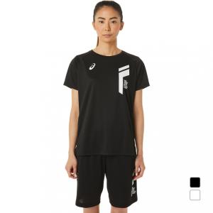 アシックス レディス バレーボール 半袖Tシャツ WS LIMOドライ半袖シャツ ウィメンズ リモ 2032C369 asics