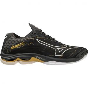 ミズノ WAVE LIGHTNING Z7 ウエーブライトニング Z7 V1GA220041 メンズ レディス バレーボール シューズ 2E : ブラック×ゴールド MIZUNO｜alpen-group