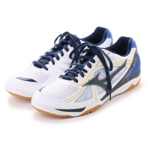 ミズノ ロイヤルフェニックス 2  バレーボール シューズ : ホワイト×ネイビー MIZUNO