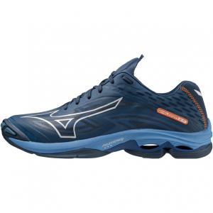 ミズノ WAVE LIGHTNING Z7 ウエーブライトニング Z7 V1GA220021 メンズ レディス バレーボール シューズ 2E : ダークブルー MIZUNO