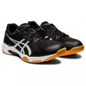 アシックス GEL-ROCKET 10 ゲルロケット 10 1071A054 メンズ レディス バレーボール シューズ 2E : ブラック×ホワイト asics｜alpen-group