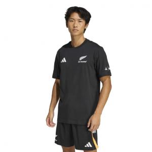 アディダス メンズ ラグビー ジャージ オールブラックス x マーベル 半袖Tシャツ アベンジャーズ JV9968 All Blacks MARVEL : ブラック adidas