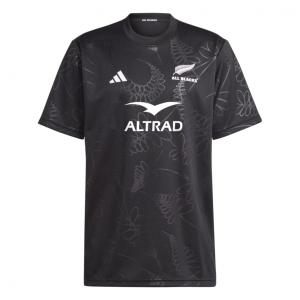 アディダス メンズ ラグビー 半袖シャツ ALL BLACKS オールブラックス ラグビー サポーターズ 半袖Tシャツ HZ9778 : ブラック adidas｜alpen-group