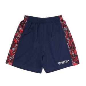 トランジスタ メンズ レディス ハンドボール プラクティスパンツ GAME PANTS LEAF CAMO HB26AP01 ハーフパンツ ショートパンツ TRANSISTAR