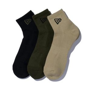 ニューエラ ソックス SOCKS ANKLE 3PAIRS MIL 12674030 3足組