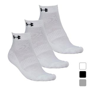 アンダーアーマー 3ピースパイルローカット ソックス (1295331) UA 3 PIECES PILE LOW CUT SOCKS 靴下 3足組 UNDER ARMOURの商品画像