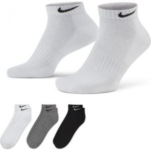 ナイキ ソックス 3P エブリデイ クッション ロー ソックス SX7670 964 3足組 靴下 ： グレー NIKE