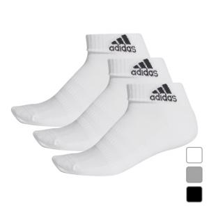 アディダス 3P ソックス パフォーマンス ショートソックス (FIX63) 3足組靴下 adidas