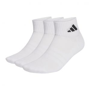 アディダス ソックス 靴下 クッション スポーツウェア アンクルソックス 3足組 JZ0523 ： ホワイト adidas