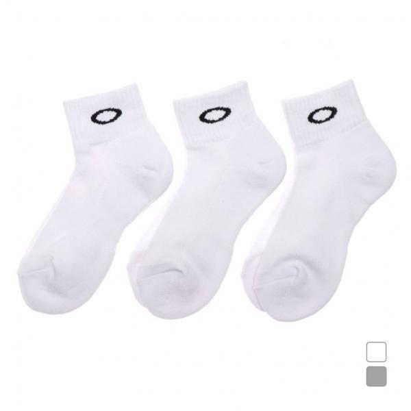 オークリー 3P シュート丈 ソックス SOCKS (93238JP-10) 3足組 靴下 OAKL...