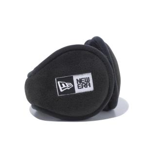 ニューエラ イヤーウォーマー EAR MUFF W LABEL BLK SWHI BLK 12541397 イヤーマフ NEW ERA あったかアイテムの商品画像