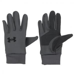 アンダーアーマー 手袋 UA Mens Storm Liner 1318546 012 タッチスクリーン対応 保温 グローブ ： グレー UNDER ARMOUR