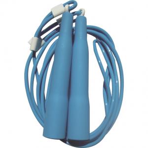 小学生向けなわとび ハイブリッドロープ 2.5m ライトブルー 4450LB レジャー用品 玩具 なわとび