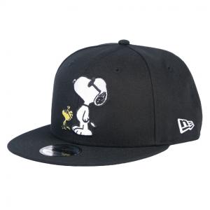 ニューエラ 9FIFTY Peanuts ジョー・クール ウッドストック キャップ 13073317 帽子 ： ブラック NEW ERA