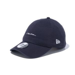 ニューエラ カジュアルクラシック Handwritten Logo スクリプトロゴ ネイビー キャップ 13750903 帽子 NEW ERA｜alpen-group