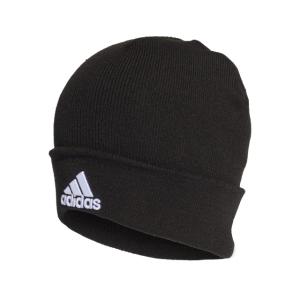 アディダス ジュニア （キッズ子供） ニット帽 LOGOWOOLIE FS9022 ビーニー 帽子 : ブラック adidas あったかアイテムの商品画像