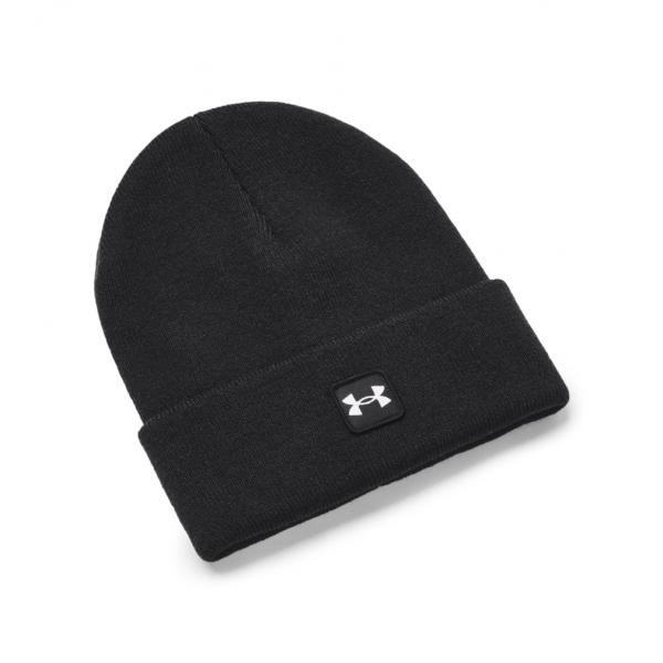 アンダーアーマー ニット帽 UA HALFTIME BEANIE 1373155 001 帽子 ビー...