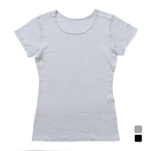 2025秋冬 ティゴラ レディース トレッキング アンダーシャツ メリノウールインナーUネック半袖 TR-9D2645TS TIGORA