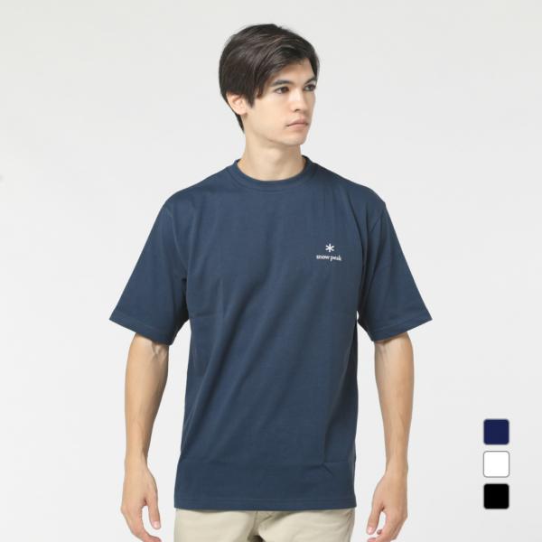 スノーピーク アウトドア 半袖Tシャツ SP One Point Logo T shirt ETS2...