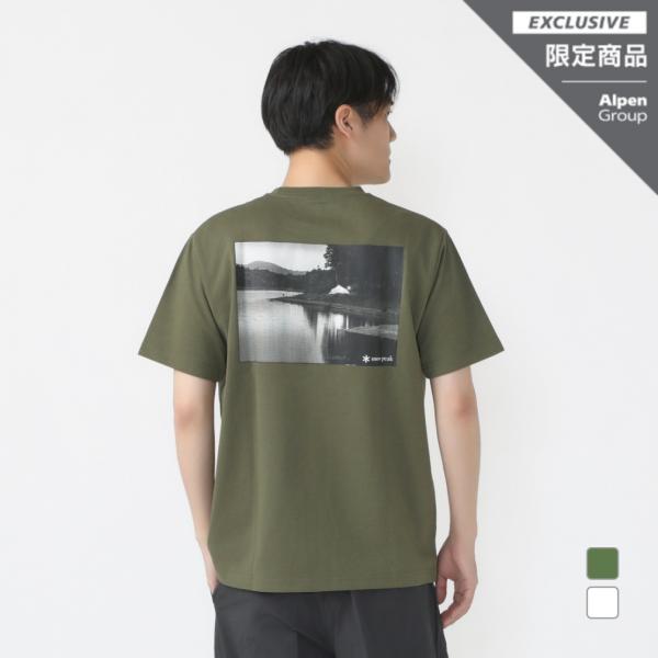 スノーピーク アウトドア 半袖Tシャツ Photo Printed S/S Tshirt TS-24...