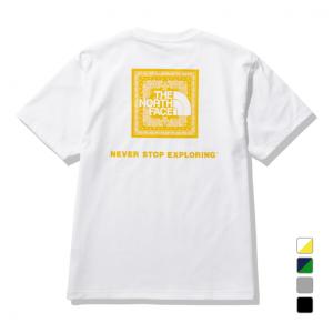 ザ ノース フェイス メンズ アウトドア 半袖Tシャツ ショートスリーブバンダナスクエアロゴティー NT32108 THE NORTH FACE