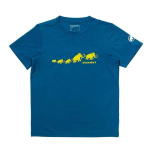 2026春夏 マムート メンズ トレッキング 半袖Ｔシャツ キューディーロゴプリントティシャツ 1017-02012 MAMMUT｜アルペングループヤフー店