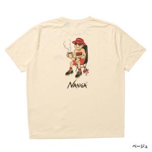 【アルペン限定】 ナンガ メンズ アウトドアカジュアル 半袖Ｔシャツ NANGA Camp Coffee 26SZ-042 NANGA｜アルペングループヤフー店