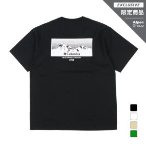 コロンビア メンズ アウトドア 半袖Tシャツ ポテトストリームグラフィックショートスリーブTシャツ PM3932 Columbia｜アルペングループヤフー店