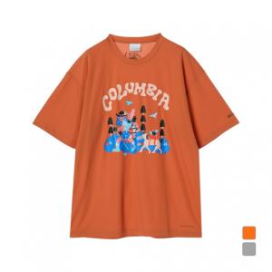 2024春夏 コロンビア メンズ アウトドア 半袖Tシャツ エンジョイマウンテンライフオムニフリーズゼロショートスリーブTシャツ PM0274 Columbiaの商品画像