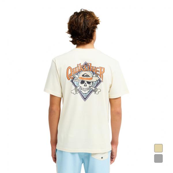 クイックシルバー メンズ アウトドアカジュアル 半袖Ｔシャツ OPQS PIRATES ISLAND...
