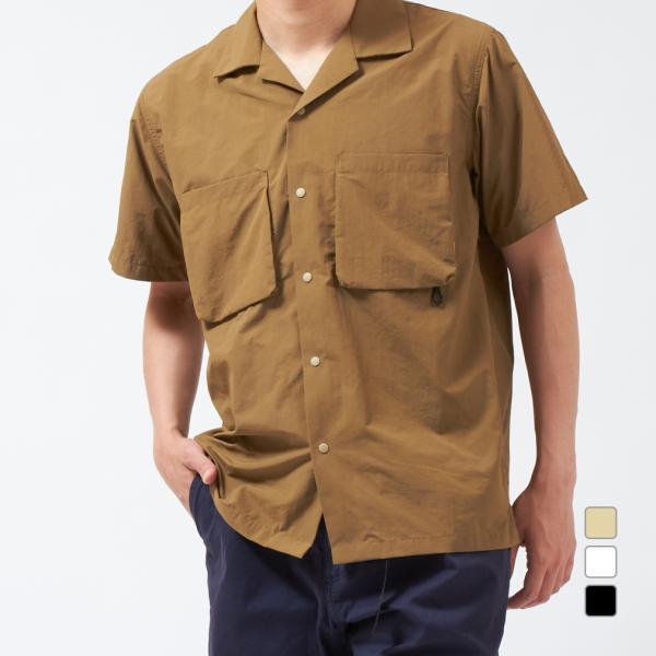 グリップスワニー メンズ アウトドア 半袖シャツ SUPPLEX CAMP SHIRT 2.0 GS...