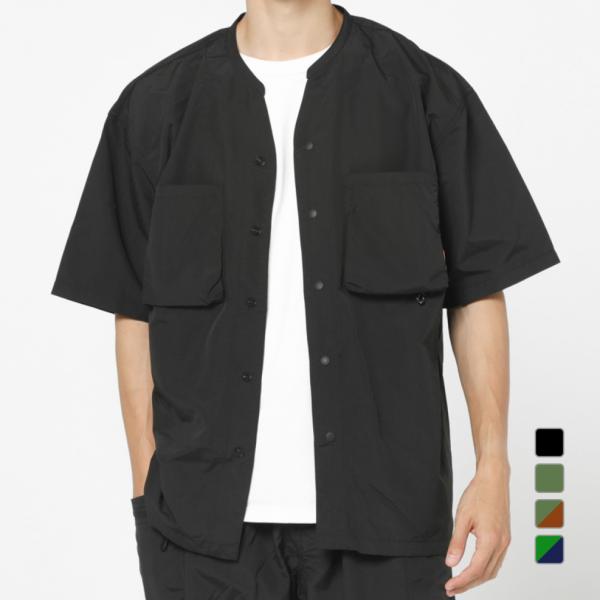 グリップスワニー メンズ アウトドア 半袖シャツ SUPPLEX CAMP SHIRT3.0 GSS...