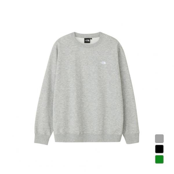 2025秋冬 ザ・ノース・フェイス アウトドアカジュアル スウェットトレーナー スモールロゴヘザース...