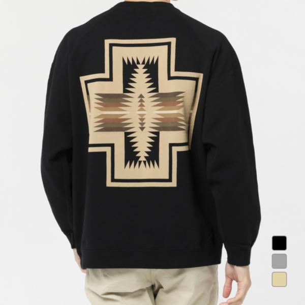 ペンドルトン アウトドア 長袖Tシャツ Raglan Back Print Sweat Pullov...