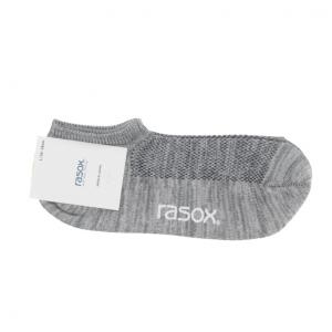 ラソックス トレッキング ソックス クールメッシュ・スニーカー CA221SN01 701 : グレー rasox｜alpen-group