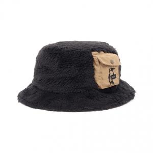 チャムス アウトドア 帽子 Elmo Fleece Reversible Bucket Hat CH05-1342 K049 : ブラック CHUMSの商品画像