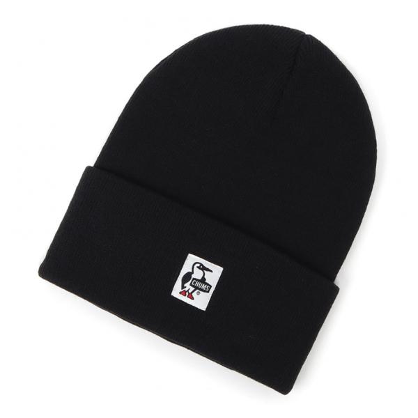 チャムス トレッキング 帽子 Knit Cap ニットキャップ CH05-1399 K001 : ブ...