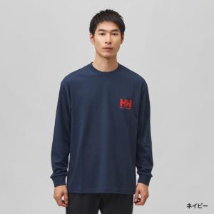 2026秋冬 ヘリーハンセン アウトドアカジュアル 長袖Ｔシャツ L/S Signal Flag Tee ロングスリーブシグナルフラッグティー HE32668 HELLY HANSEN｜アルペングループヤフー店