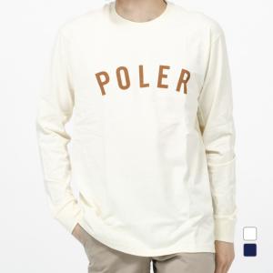 ポーラー アウトドア 長袖Tシャツ STATE LS SHIRTS 214APM2202 POLeR｜alpen-group