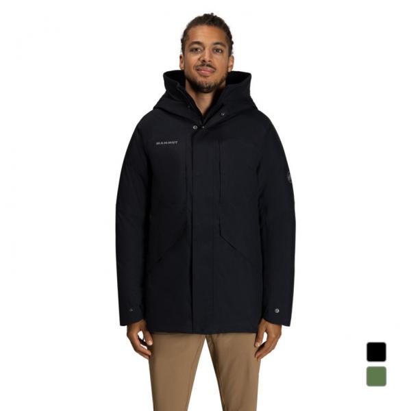 2025秋冬 マムート メンズ アウトドア ダウンジャケット フローバーグ ハードシェル サーモ フ...