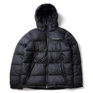 コロンビア メンズ アウトドア 中綿ジャケット Pike Lake Hooded Jacket WE0020 010 : ブラック Columbia