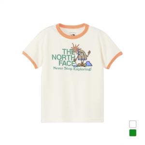 2024春夏 ザ・ノース・フェイス ジュニア 子供 アウトドア 半袖Tシャツ キッズ ショートスリーブラッチパイルリンガーティー NTJ32438 THE NORTH FACE｜alpen-group