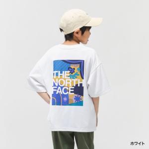 2026春夏 ザ・ノース・フェイス ジュニア キッズ 子供 アウトドア 半袖Ｔシャツ ショートスリーブバックグラフィックワイドティー NTJ32601 THE NORTH FACE