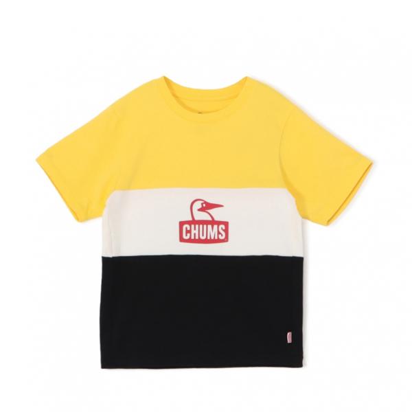 チャムス ジュニア キッズ 子供 アウトドア 半袖Tシャツ Kids Kearns Booby Fa...