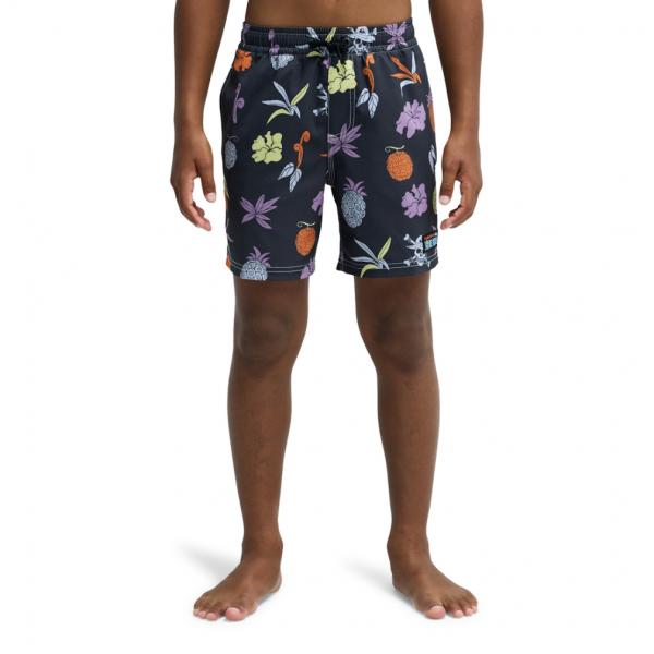 クイックシルバー ジュニア キッズ 子供 アウトドア ハーフパンツ OPQS PRINTED VOL...