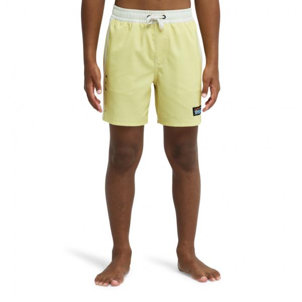 クイックシルバー ジュニア キッズ 子供 アウトドア ハーフパンツ OPQS SOLID VOLLE...