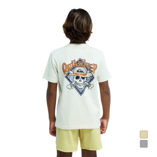 クイックシルバー ジュニア キッズ 子供 アウトドア 半袖Ｔシャツ OPQS PIRATES ISL...