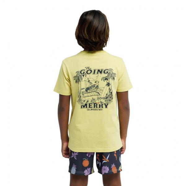 クイックシルバー ジュニア キッズ 子供 アウトドア 半袖Ｔシャツ OPQS MERRY SS YO...