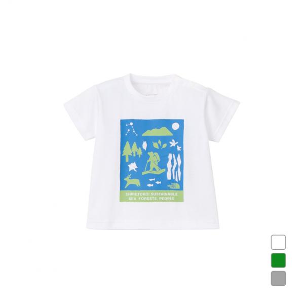 ザ・ノース・フェイス ジュニア キッズ 子供 アウトドア 半袖Tシャツ ショートスリーブシレトコトコ...